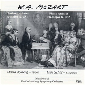 Mozart W A - Klarinettkvintett Pianokvintett i gruppen CD hos Bengans Skivbutik AB (549094)