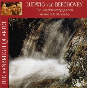 Beethoven Ludwig Van - Beethoven Stråkkvartetter Vol 1 i gruppen CD hos Bengans Skivbutik AB (549154)