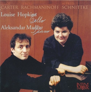 Hopkins Louise / Madzar Aleksandar - Sonatas For Cello And Piano i gruppen CD / Klassisk hos Bengans Skivbutik AB (549179)