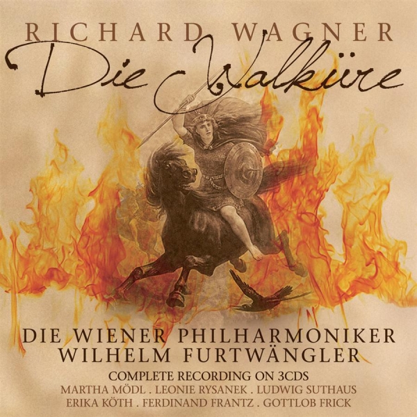 Wagner Richard - Die Walkure. Dir.: W. Furtwangler i gruppen CD / Pop hos Bengans Skivbutik AB (549713)