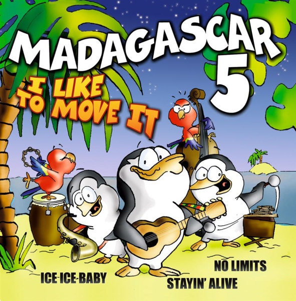 Madagascar 5 - I Like To Move It - Hit Album i gruppen CD / Toppselgere hos Bengans Skivbutik AB (550156)