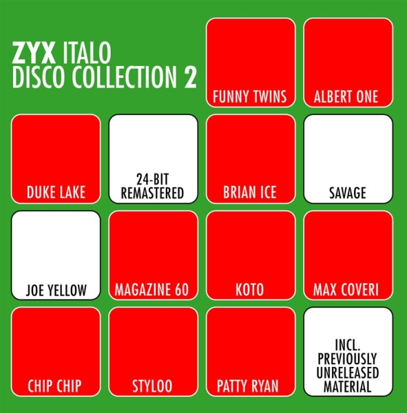 Various Artists - Zyx Italo Disco Collection 2 i gruppen CD / Toppselgere hos Bengans Skivbutik AB (550255)