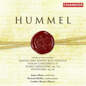 Hummel - Adagio Amd Rondo Alla Polacca i gruppen CD / Klassisk hos Bengans Skivbutik AB (5503024)