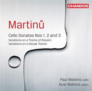 Martinu - Cello Sonatas i gruppen CD / Klassisk hos Bengans Skivbutik AB (5503032)