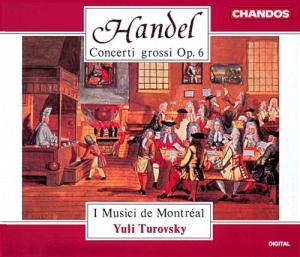 Handel - Concerti Grossi Op6 i gruppen CD / Klassisk hos Bengans Skivbutik AB (5503053)