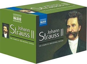J Strauss Ii - The Complete Orchestral Edition i gruppen CD / Klassisk hos Bengans Skivbutik AB (5503211)