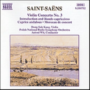 Saint-Saens Camille - Violin Concerto No 3 i gruppen CD / Klassisk hos Bengans Skivbutik AB (5503223)