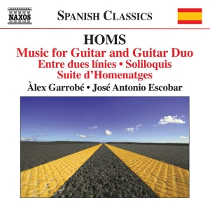 Homs Joaquim - Music For Guitar And Guitar Duo i gruppen CD / Klassisk hos Bengans Skivbutik AB (5503263)