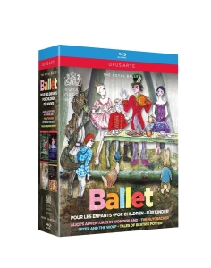 Royal Opera House Royal Ballet - Ballet For Children (4 Blu-Ray) i gruppen Musikk / Musikkk Blu-Ray / Klassisk hos Bengans Skivbutik AB (5503344)
