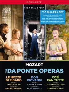 Mozart W A - The Da Ponte Operas (4 Blu-Ray) i gruppen Musikk / Musikkk Blu-Ray / Klassisk hos Bengans Skivbutik AB (5503345)