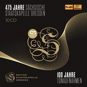 Staatskapelle Dresden - 475 Jahre Sachsische Staatskapelle i gruppen Externt_Lager / Naxoslager hos Bengans Skivbutik AB (5503461)