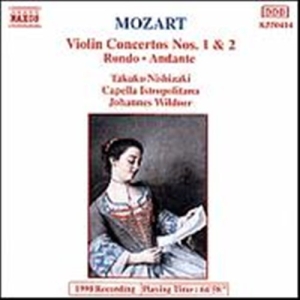Mozart W A - Violin Concertos 1 & 2 i gruppen CD / Klassisk hos Bengans Skivbutik AB (5503755)