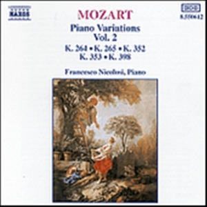 Mozart Wolfgang Amadeus - Piano Variations Vol 2 i gruppen CD hos Bengans Skivbutik AB (5503761)