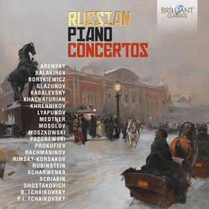 Various - Russian Piano Concertos (15 Cd) i gruppen CD / Klassisk hos Bengans Skivbutik AB (5503875)