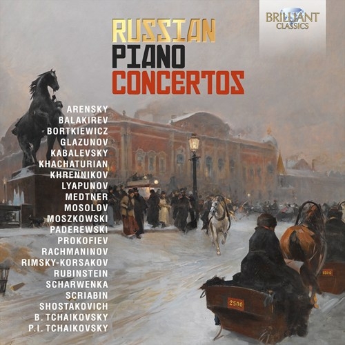 Various - Russian Piano Concertos (15 Cd) i gruppen CD hos Bengans Skivbutik AB (5503875)