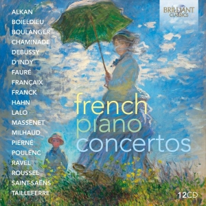 Various - French Piano Concertos (12 Cd) i gruppen CD / Klassisk hos Bengans Skivbutik AB (5503880)