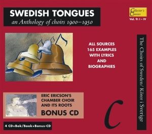 Svenska Körer & Sångensembler - Swedish Toungues 1900-1950 i gruppen CD / Klassisk hos Bengans Skivbutik AB (5504026)