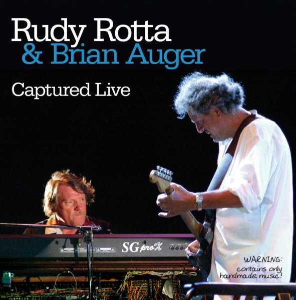 Rotta Rudy And Brian Auger - Captured Live i gruppen CD / Toppselgere hos Bengans Skivbutik AB (550545)