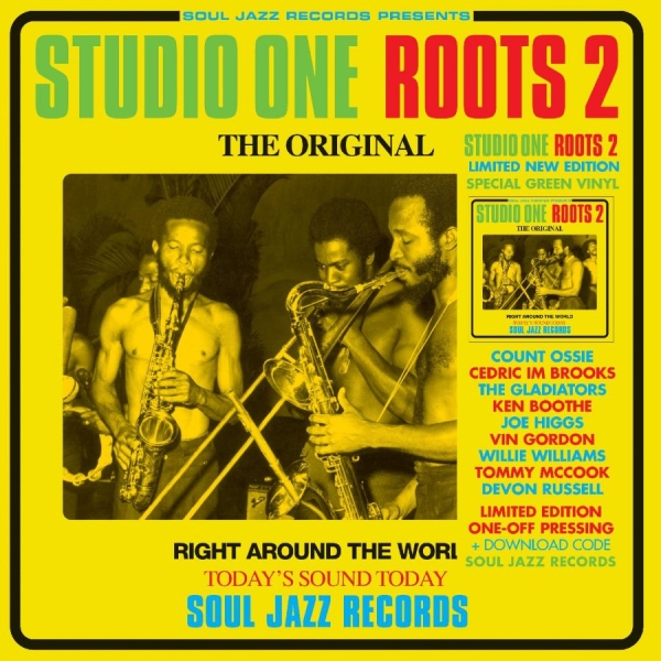 Soul Jazz Records Presents - Studio One Roots 2 (Transparent Gre i gruppen VINYL / Toppselgere hos Bengans Skivbutik AB (5505973)