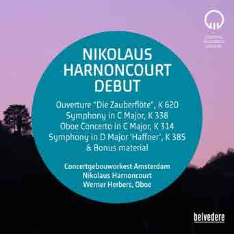 Mozart Wolfgang Amadeus - Harnoncourt Debut (3Cd) i gruppen CD / Toppselgere hos Bengans Skivbutik AB (5506116)