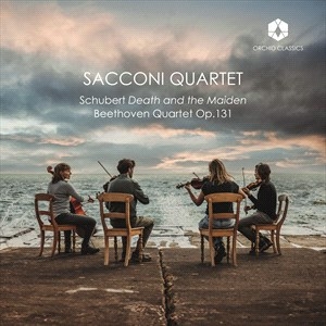 Ludwig Van Beethoven Franz Schuber - Beethoven & Schubert: Sacconi Quart i gruppen Externt_Lager / Naxoslager hos Bengans Skivbutik AB (5506121)