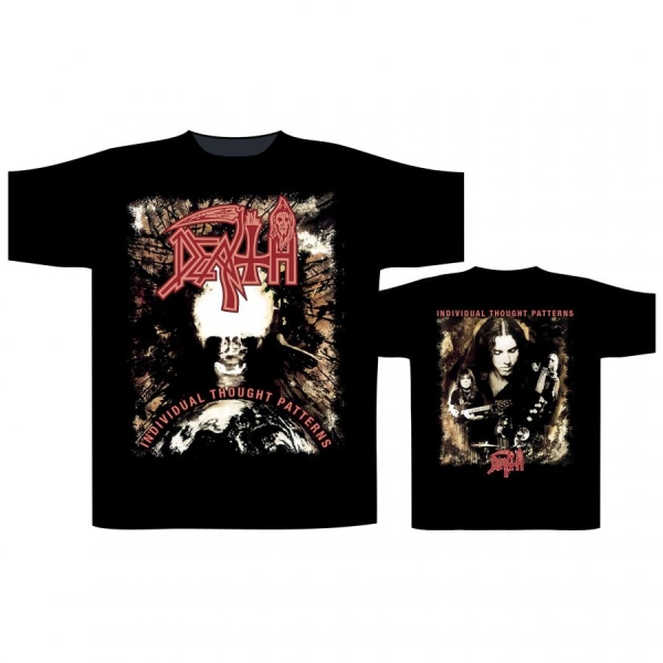 Death - T/S Individual Thought Patterns (S) i gruppen MERCH / Klær / T-skjorter hos Bengans Skivbutik AB (5506456)