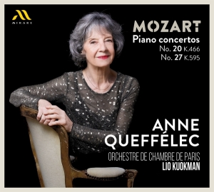 Anne Queffelec - Mozart Klavierkonzerte Kv 466 & 595 i gruppen CD hos Bengans Skivbutik AB (5506487)