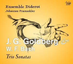 Ensemble Diderot - J.G. Goldberg & W.F. Bach: Trio Sonatas i gruppen CD / Klassisk hos Bengans Skivbutik AB (5506490)