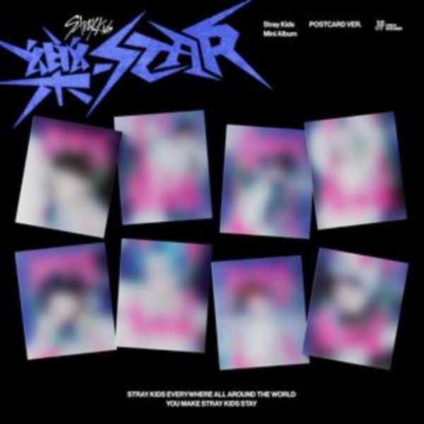 Stray Kids - Star (Postcard Random Ver) i gruppen Minishops / K-Pop Minishops / Stray Kids hos Bengans Skivbutik AB (5506625)
