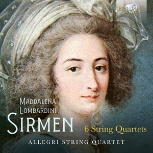 Sirmen Maddalena Lombardini - 6 String Quartets i gruppen CD hos Bengans Skivbutik AB (5507091)