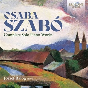 Szabo Csaba - Complete Solo Piano Works i gruppen CD hos Bengans Skivbutik AB (5507094)