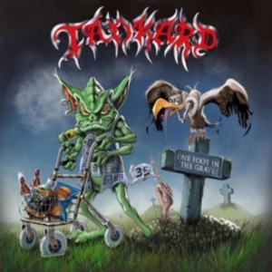 Tankard - One Foot In The Grave (Black/Red/Wh i gruppen VINYL hos Bengans Skivbutik AB (5507128)