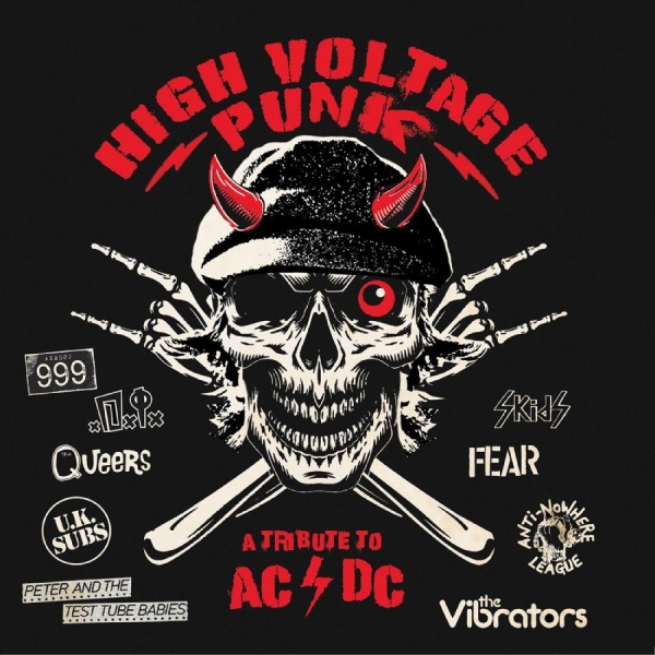 Various Artists - High Voltage Punk - A Tribute To Ac i gruppen CD / Toppselgere hos Bengans Skivbutik AB (5507487)