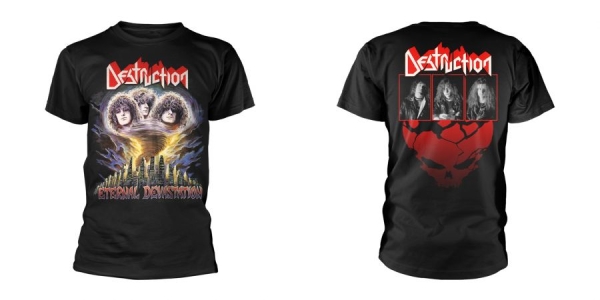 Destruction - T/S Eternal Devastation (Xl) i gruppen MERCHANDISE / T-shirt / Heavy Metal hos Bengans Skivbutik AB (5507744)