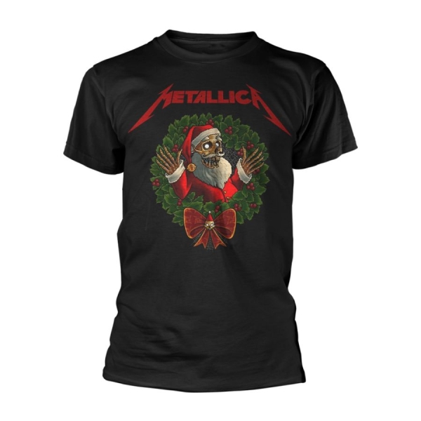 Metallica - T/S Creeping Santa (Xl) i gruppen MERCH / Klær / T-skjorter hos Bengans Skivbutik AB (5507780)