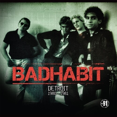 Badhabit - Detroit 1980-1981 i gruppen VINYL / Pop-Rock hos Bengans Skivbutik AB (5508755)