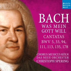 Spering Christoph - Bach: Was Mein Gott Will - Cantatas Bwv 5, 33, 94, 111, 113, 135, 178 i gruppen CD / Klassisk hos Bengans Skivbutik AB (5508857)