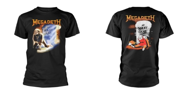 Megadeth - T/S Mary Jane (L) i gruppen MERCHANDISE / T-shirt / Heavy Metal hos Bengans Skivbutik AB (5508904)