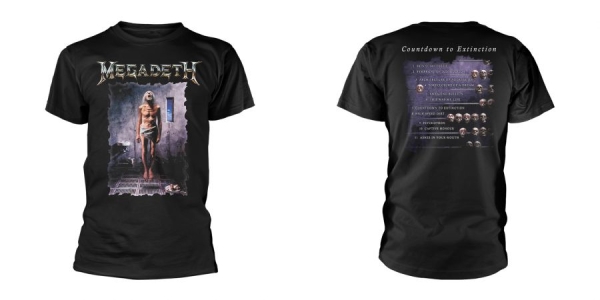 Megadeth - T/S Countdown To Extinction (Xxxl) i gruppen MERCHANDISE / T-shirt / Heavy Metal hos Bengans Skivbutik AB (5508925)