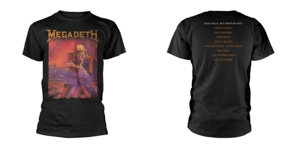 Megadeth - T/S Peace Sells... (M) i gruppen MERCHANDISE / T-shirt / Heavy Metal hos Bengans Skivbutik AB (5508926)