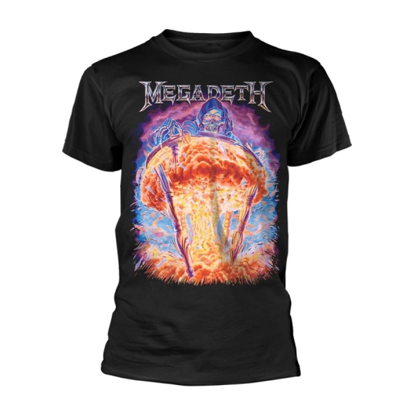 Megadeth - T/S Bomb Splatter (L) i gruppen MERCH / Klær / T-skjorter hos Bengans Skivbutik AB (5508930)