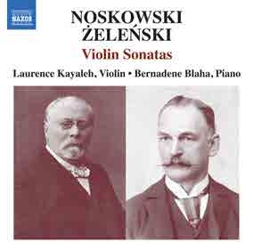 Noskowski Zygmunt Zelenski Wlady - Noskowski: Violin Sonata In A Minor i gruppen CD hos Bengans Skivbutik AB (5509052)