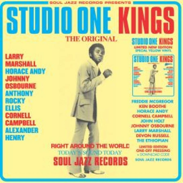 Soul Jazz Records Presents - Studio One Kings (Yellow Vinyl) i gruppen VINYL / Toppselgere hos Bengans Skivbutik AB (5509630)