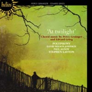 Grainger/Grieg - At Twilight - Choral Music i gruppen CD hos Bengans Skivbutik AB (5509834)