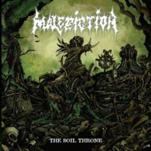 Malediction - Soil Throne The (Splatter Vinyl Lp) i gruppen VINYL hos Bengans Skivbutik AB (5509952)