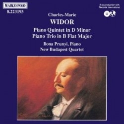 Widor Charles-Marie - Piano Quintet In D Minor, Piano Tri i gruppen CD / Klassisk hos Bengans Skivbutik AB (5510091)