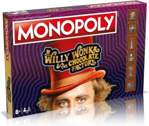 Willy Wonka - And The Chocolate Factory Monopoly i gruppen MERCHANDISE / Selskapsspill / Soundtrack hos Bengans Skivbutik AB (5510183)