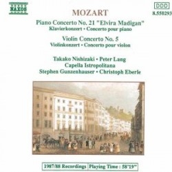 Mozart Wolfgang Amadeus - Piano Concerto 21 i gruppen CD / Klassisk hos Bengans Skivbutik AB (5511058)