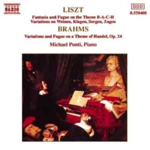 Liszt / Brahms - Piano Works i gruppen CD / Klassisk hos Bengans Skivbutik AB (5511062)
