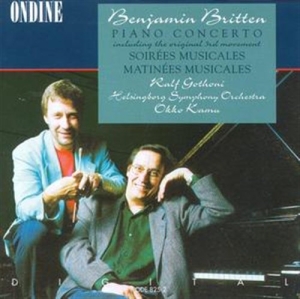 Britten Benjamin - Piano Concerto i gruppen CD / Klassisk hos Bengans Skivbutik AB (5511198)